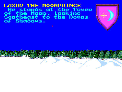 Lords of Midnight screenshot 4 for ZX Spectrum
